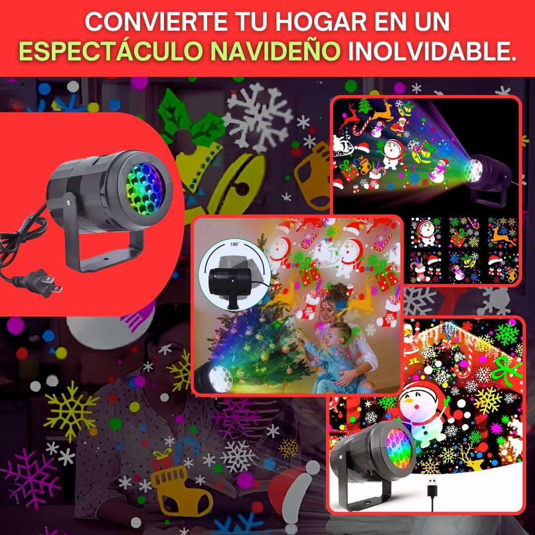 PROYECTOR NAVIDEÑO 50% DE DESCUENTO